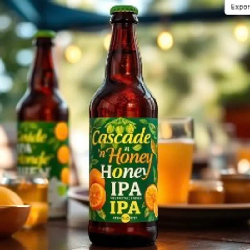 Cascade ’n Honey IPA image